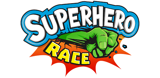 Superhero Race logo art